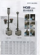 HQB潜水喷泉泵